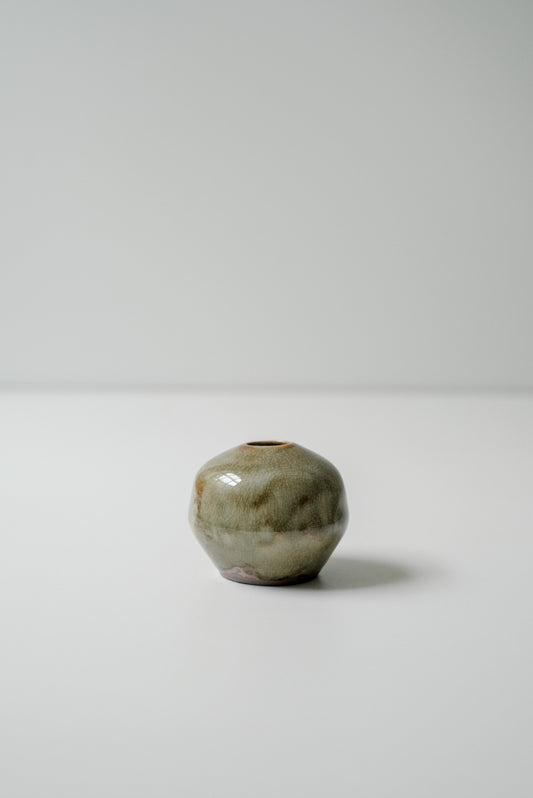 Drippy Celadon Vase #26109