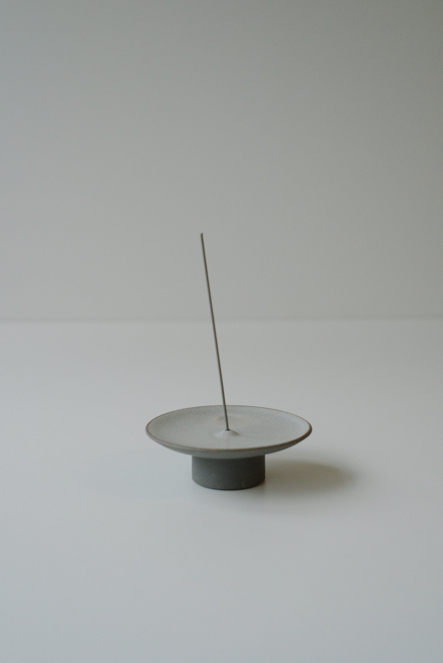 White Glazed Incense Holder #RHAF#1