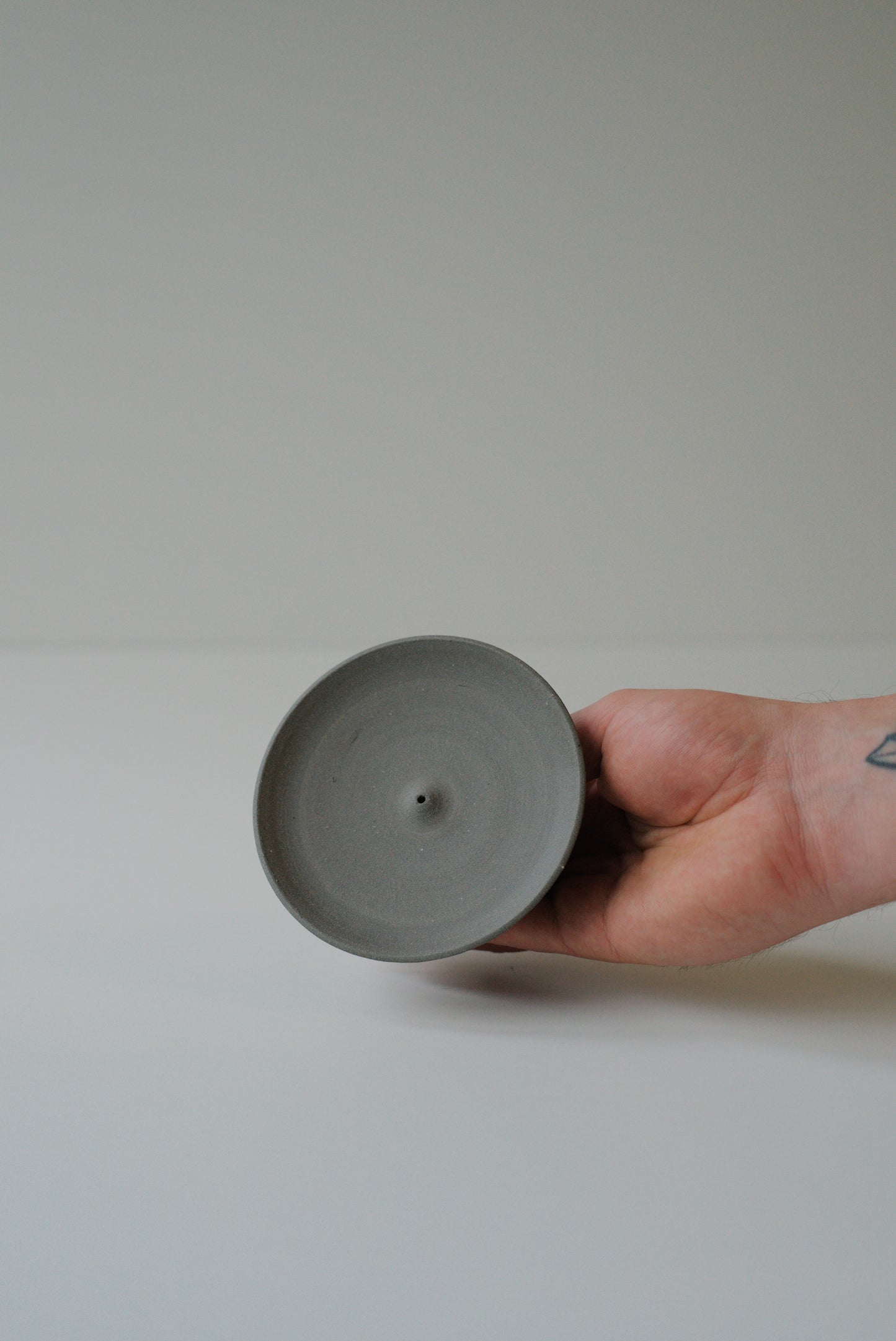 Unglazed Incense Holder #RHA#2