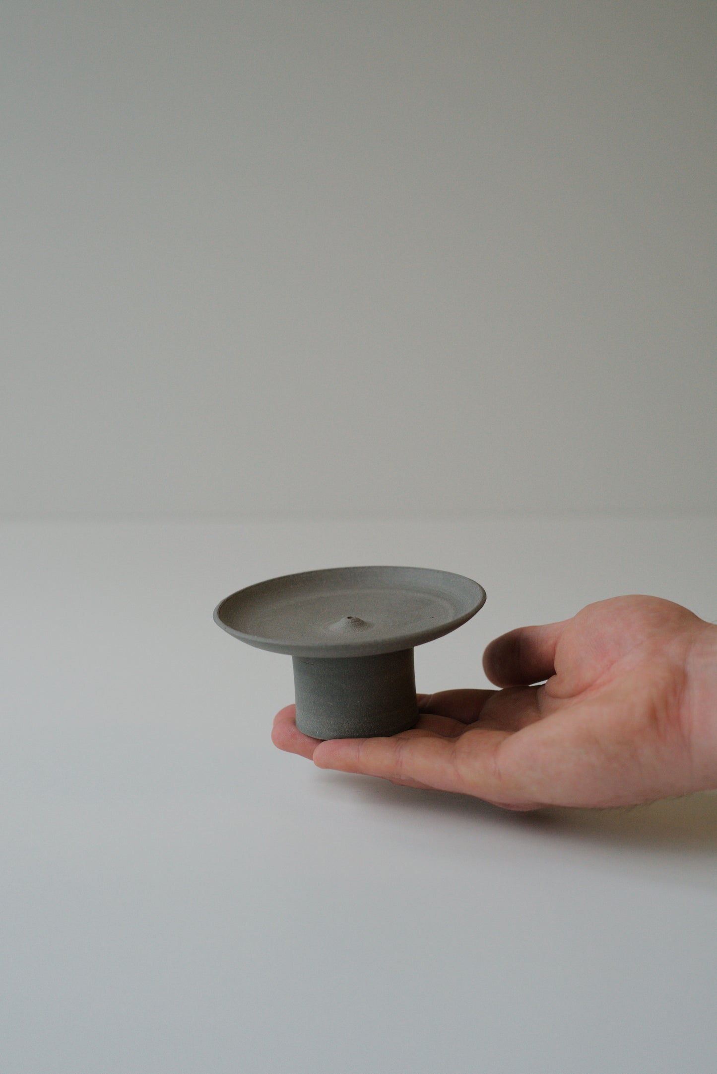 Unglazed Incense Holder #RHA#2