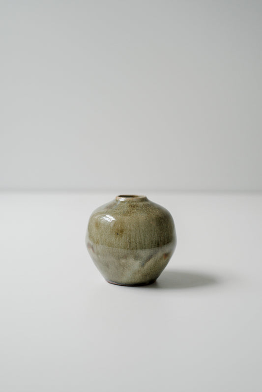 Drippy Celadon Vase #26113