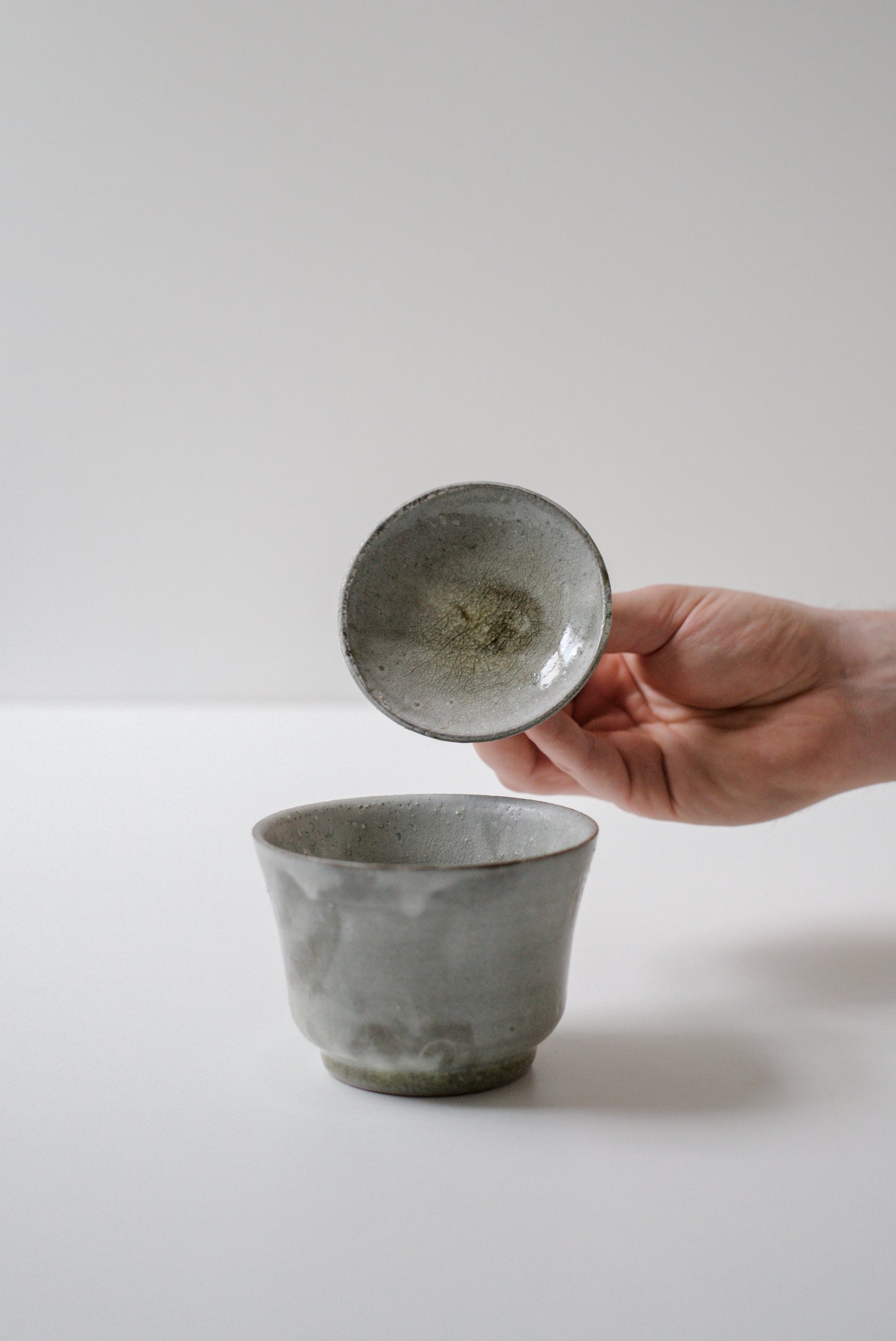 Slipped Ash Glaze Gaiwan #26402